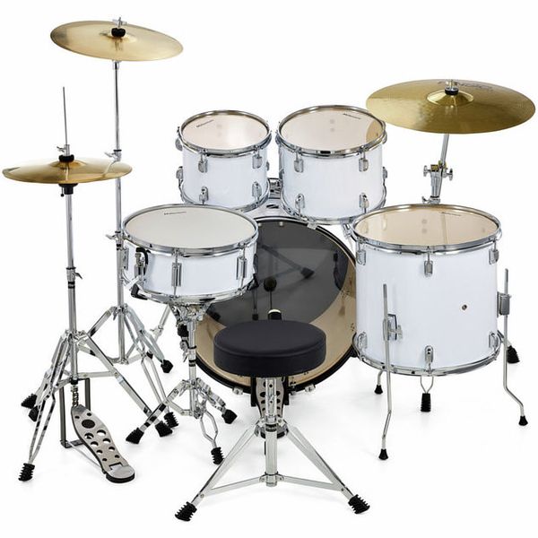 Millenium Focus 20 Drum Bundle White
