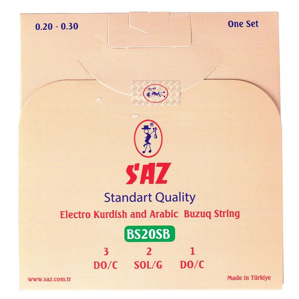 Saz BE20SB Electro Buzuq Std. Str.