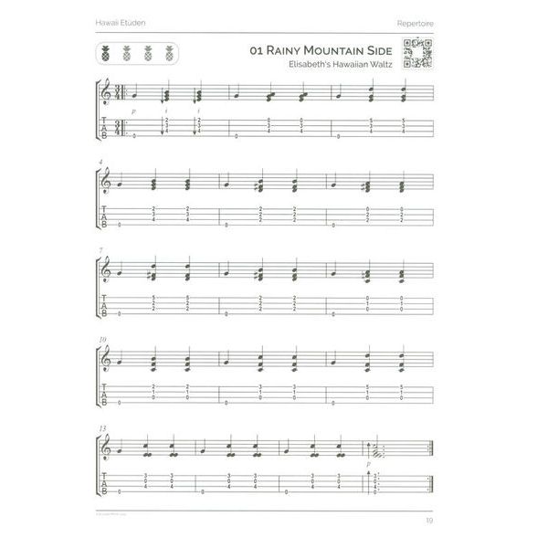 Elisabeth Pfeiffer  Ukulele Hawaii Etüden