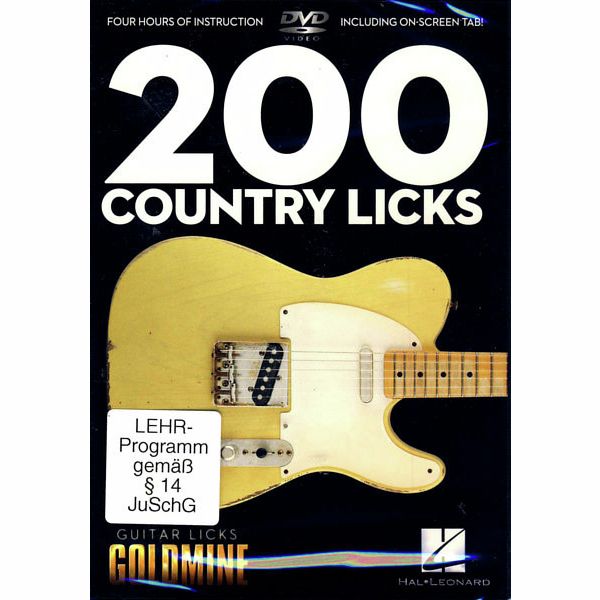 Hal Leonard 200 Country Licks