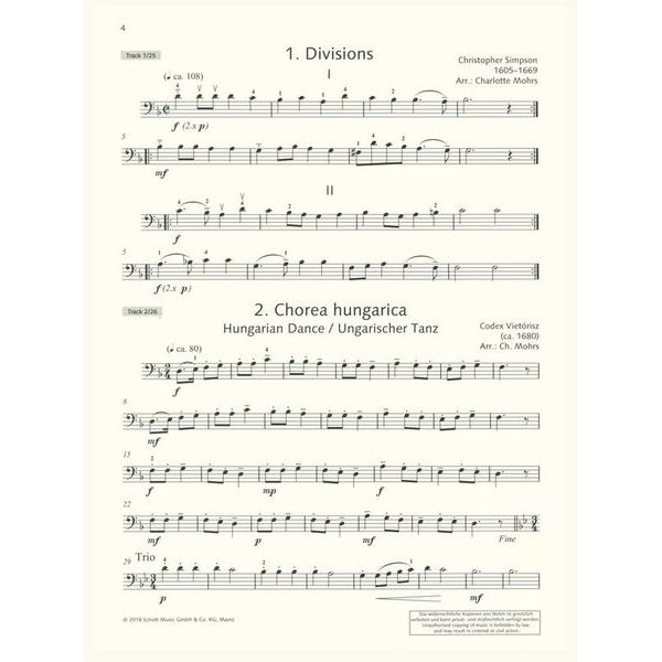 Schott Easy Concert Double Bass 2