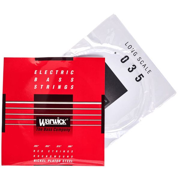 Warwick 46230 Red Strings Nickel