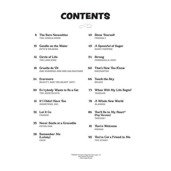 Hal Leonard Disney Songs for Kids Piano