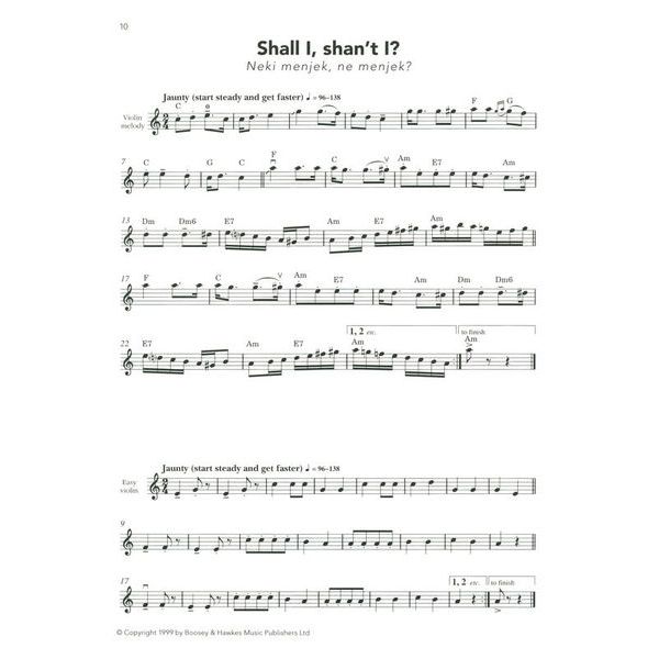 Boosey & Hawkes Travelling Fiddler