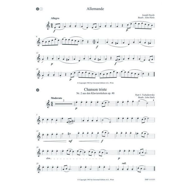 De Haske Starke Töne A-Sax