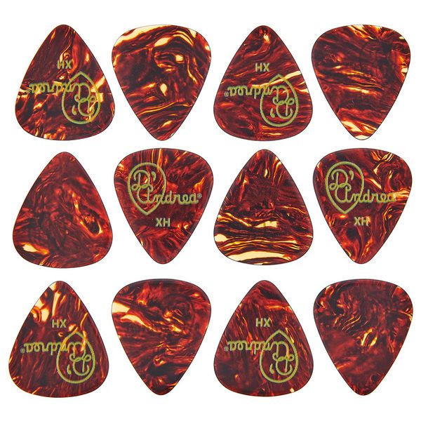 dAndrea Celluloid Pick Set 1,21 Shell