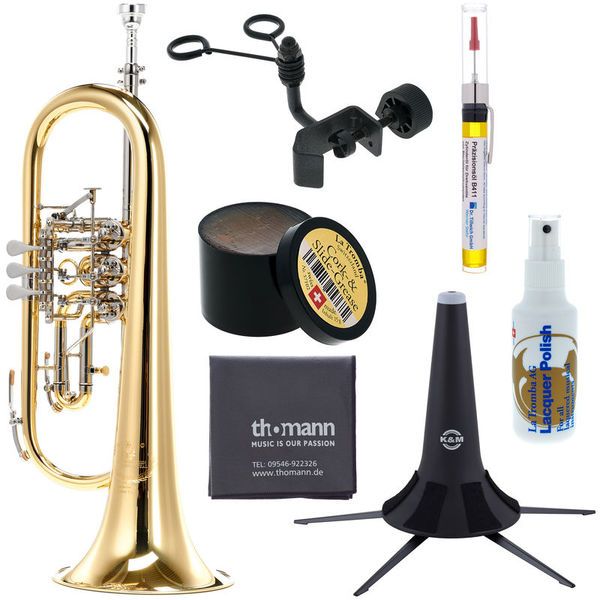 B&S 17/2T-L Bb Flugelhorn Set