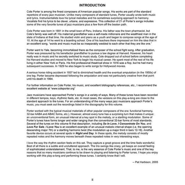 Jamey Aebersold Cole Porter 21 Great Standards