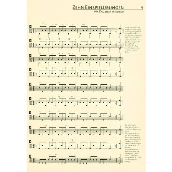 Hansepercussion Schlagzeugschule 2