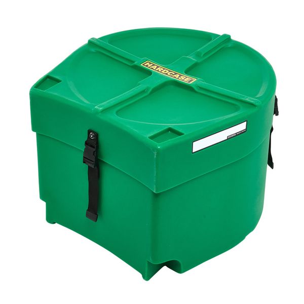 Hardcase 18" F.Tom Case F.Lined D.Green