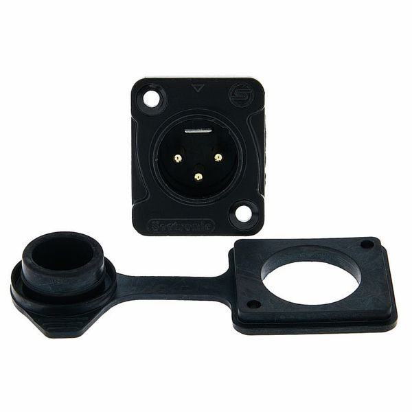 Seetronic J3F2C-W-B 3pin XLR IP65
