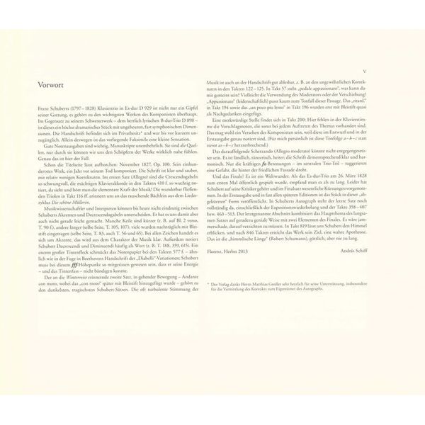 Henle Verlag Schubert Klaviertrio Es-dur