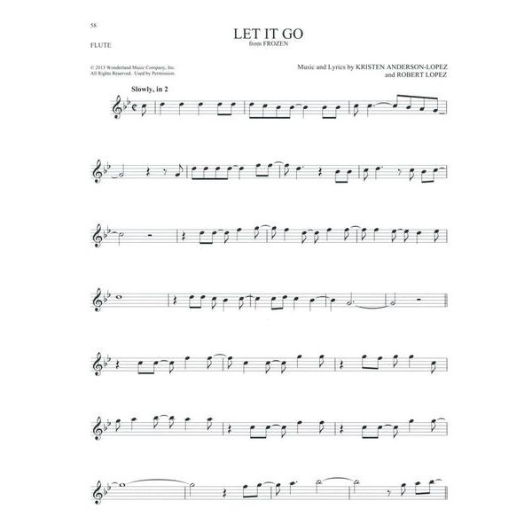 Hal Leonard 101 Disney Songs Flute