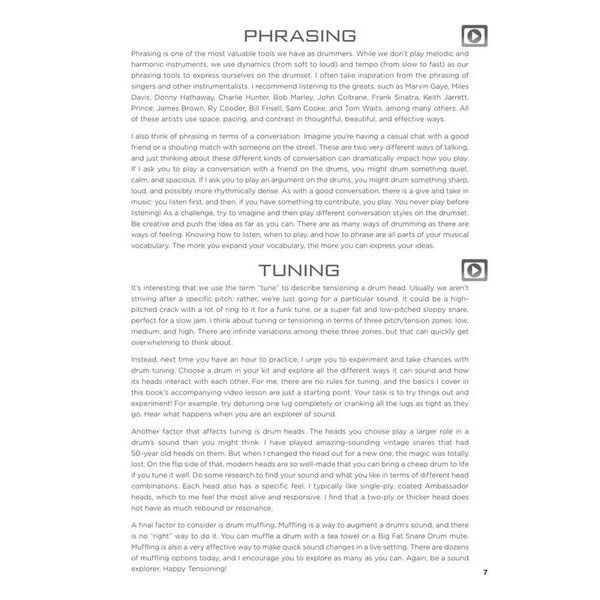 Hal Leonard Drumset Concepts & Creativity