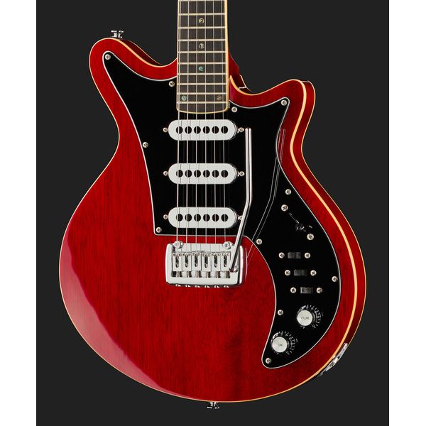 Harley Benton BM-75 Trans Red Deluxe Bundle