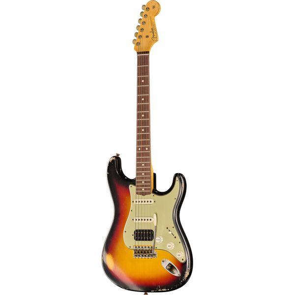 Fender 61 Strat 3TSB Relic HSS MBAH