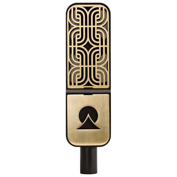 Ohma World Motif Ribbon Black & Brass