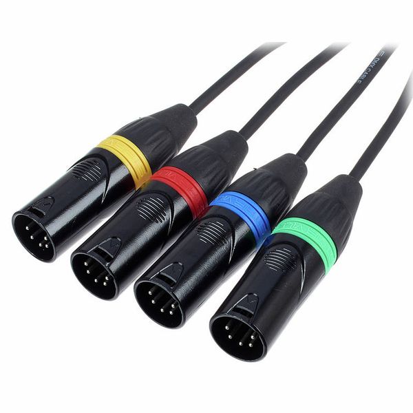 Stairville RJ45 DMX Shuttle Snake MX4-5p