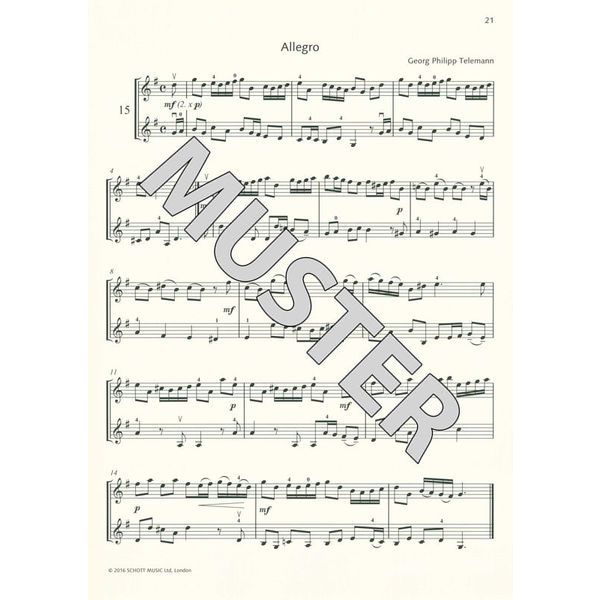 Schott Duets for Fun Violin