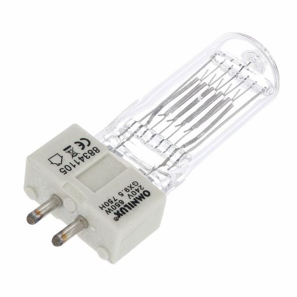 Omnilux 240V/650W GX-9,5 750h 3000K