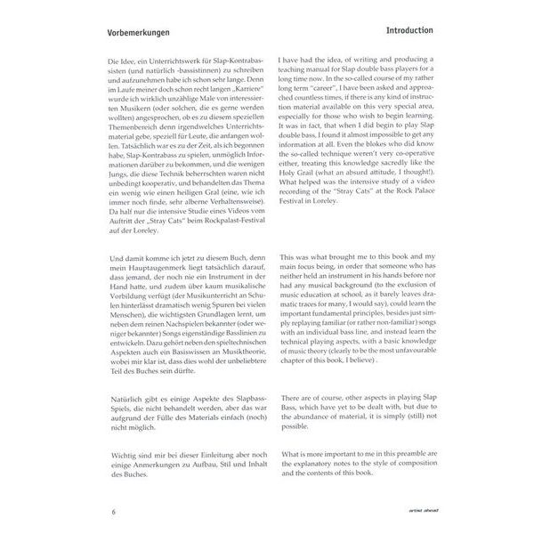 Artist Ahead Musikverlag Rockabilly Slapbass