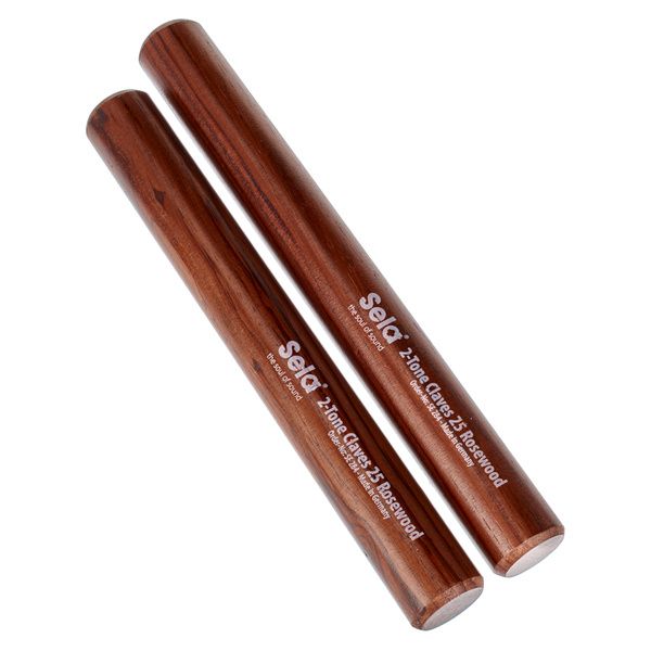 Sela 2-tone claves 25 Rosewood