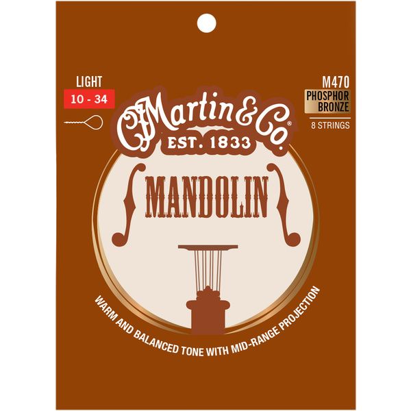 Martin Guitar M470 Mandoline Light