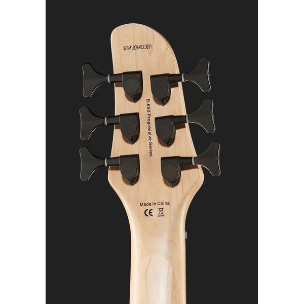 Harley Benton B-650 Black Progressive Series