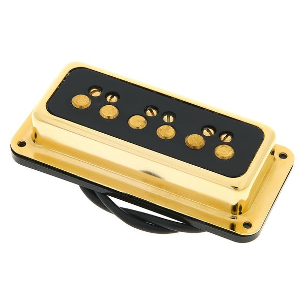 DeArmond Dynasonic Gold Black Bridge