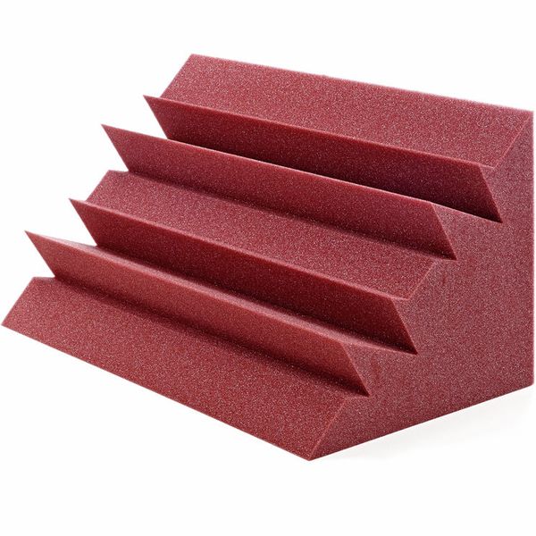Auralex Acoustics Lenrd Bass Traps Burgundy 4
