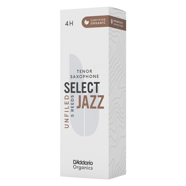 DAddario Woodwinds Organic Sel. Jazz Unf. TEN 4H