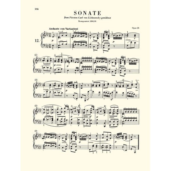 Henle Verlag Beethoven Klaviersonaten 1