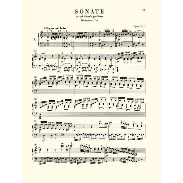 Henle Verlag Beethoven Klaviersonaten 1