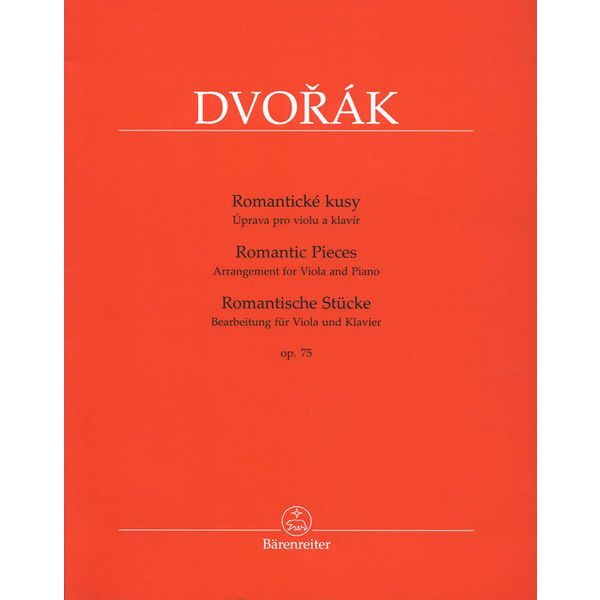 Brenreiter Dvorak Romantische Stücke