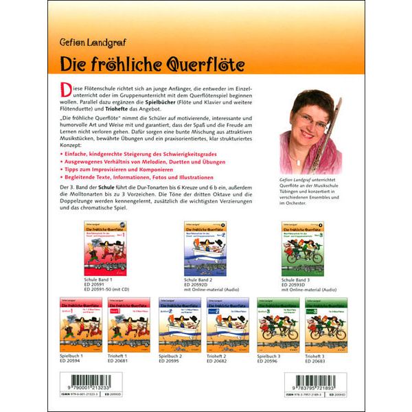 Schott Die fröhliche Querflöte 3