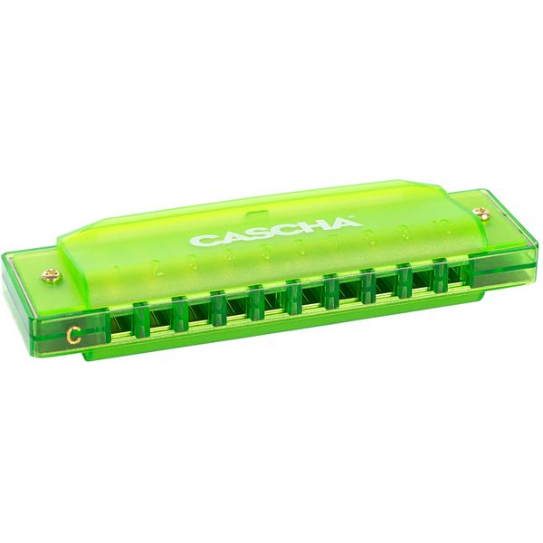 Cascha HH-2274 Fun Blues Harp Green