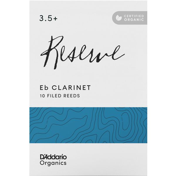 DAddario Woodwinds Organic Reserve Eb CLAR 3.5+
