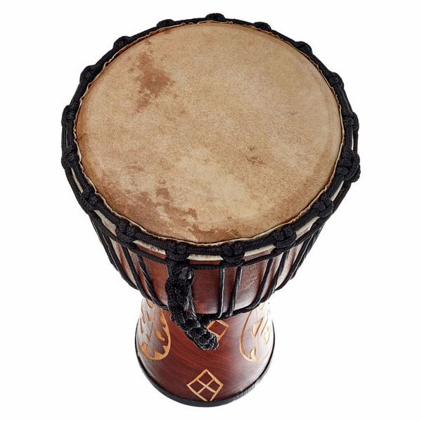 Terre Djembe Carved Ornament 50cm
