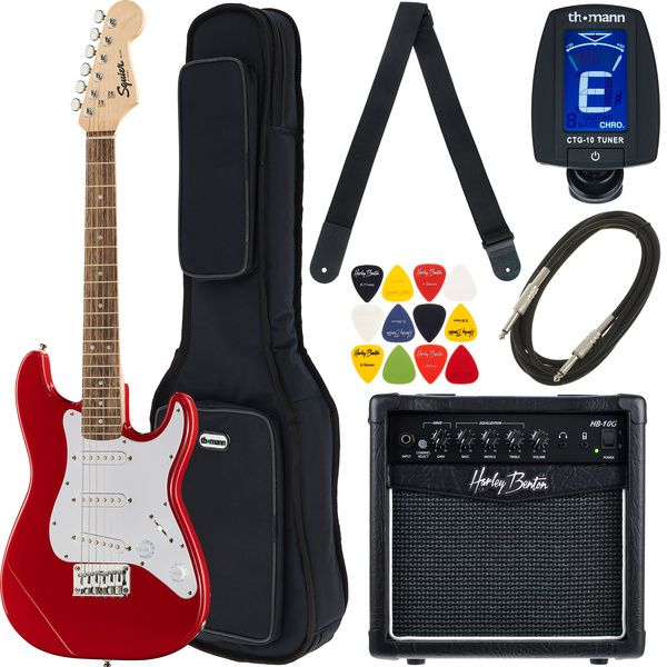 Squier Mini Stratocaster IL DR Bundle