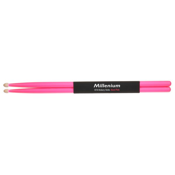 Millenium H7A Hickory Sticks Neon Pink