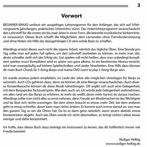 Voggenreiter  Beginner Banjo