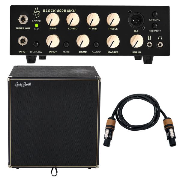 Harley Benton Block-800B Bundle