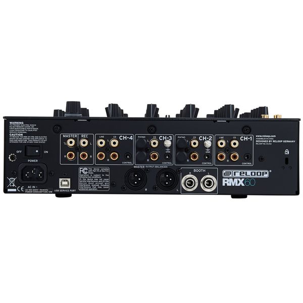 Reloop RMX-60 RP 4000 Bundle