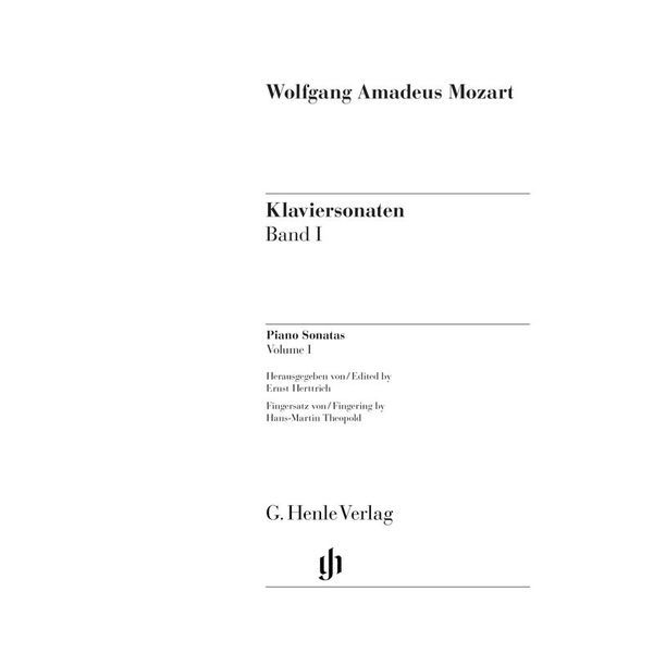 Henle Verlag Mozart Klaviersonaten 1