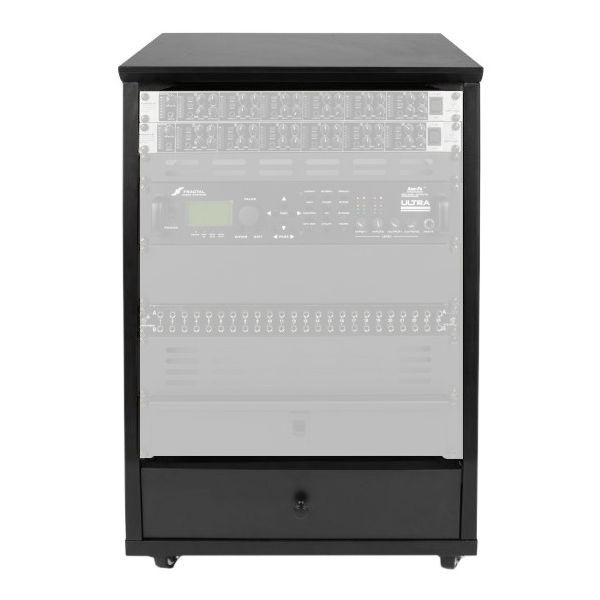 Gator Frameworks Elite 12U Angled Rack BLK