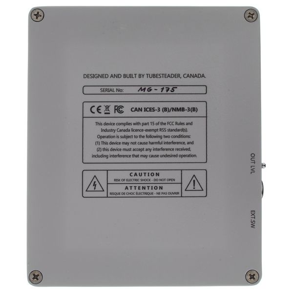 Tubesteader Magnezium Preamp/Overdrive