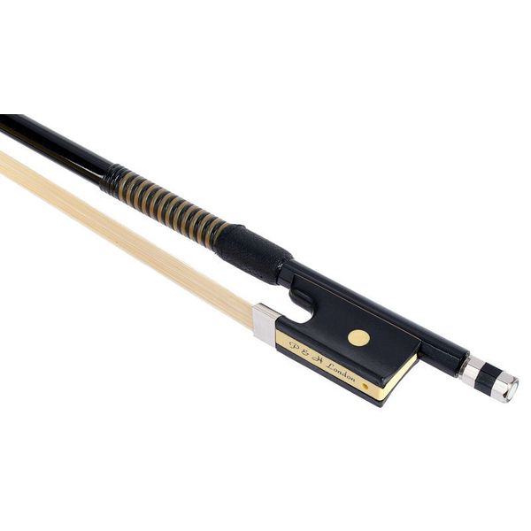 P&H Violin Bow Fiberglass 4/4 BK