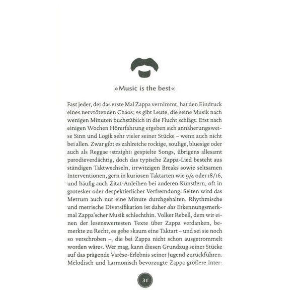 Reclam Verlag 100 Seiten Frank Zappa