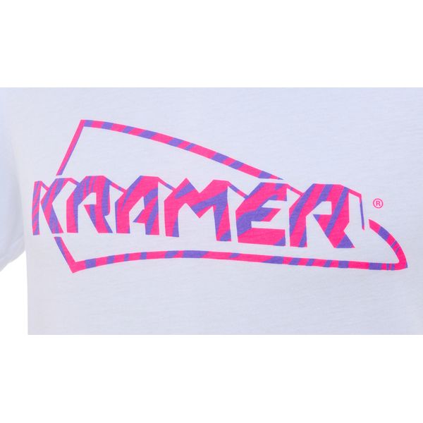 Kramer Guitars Tiger Stripe Tee White XL
