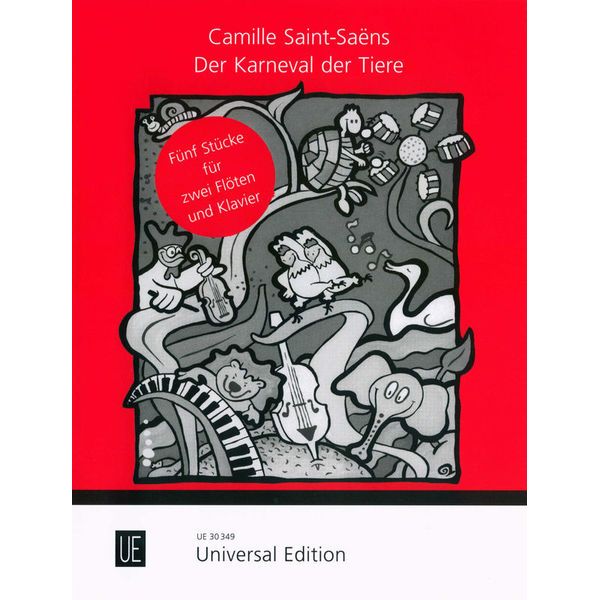 Universal Edition Saint-Sans Karneval Flutes
